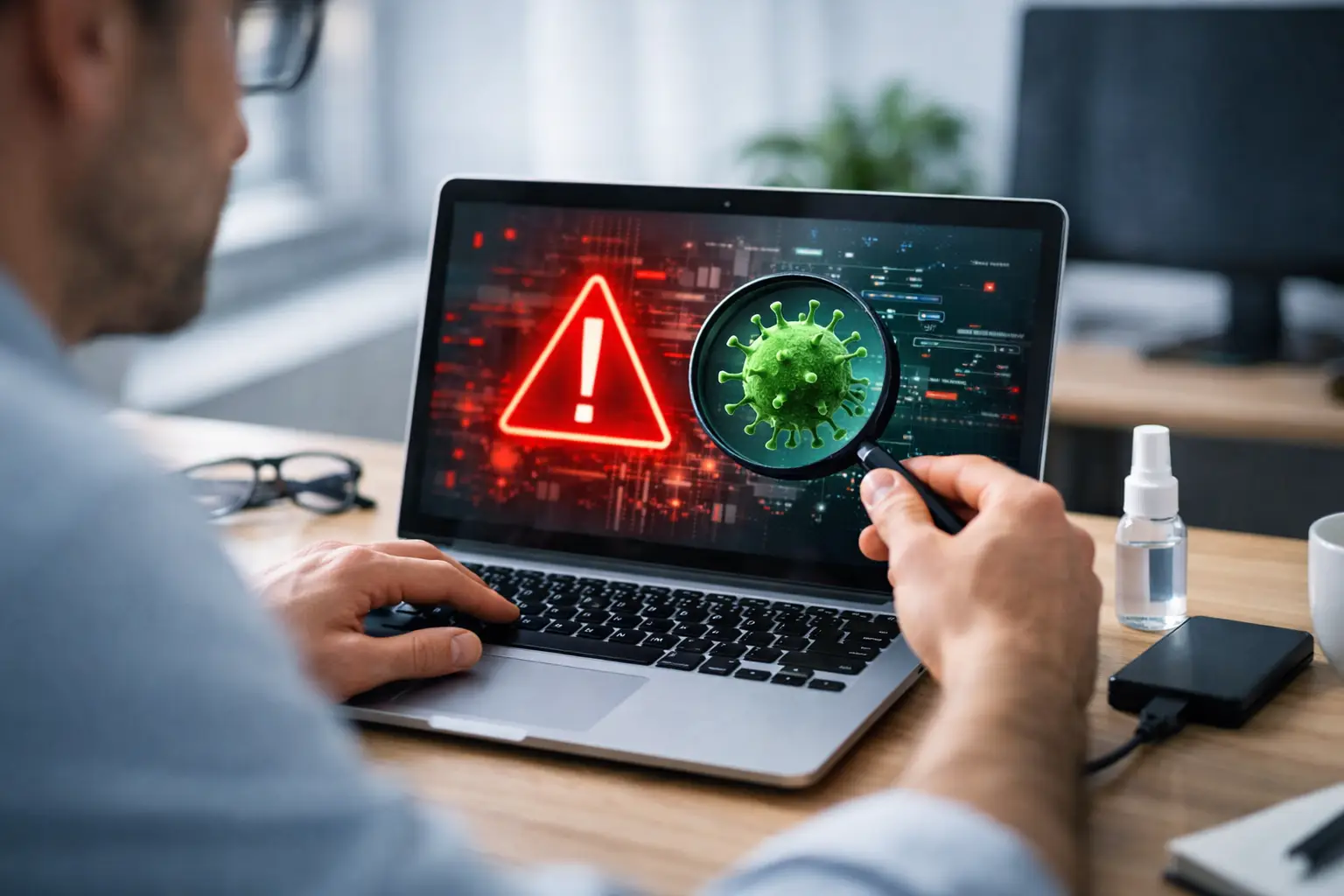 Nettoyage virus ordinateur - quoi faire vite
