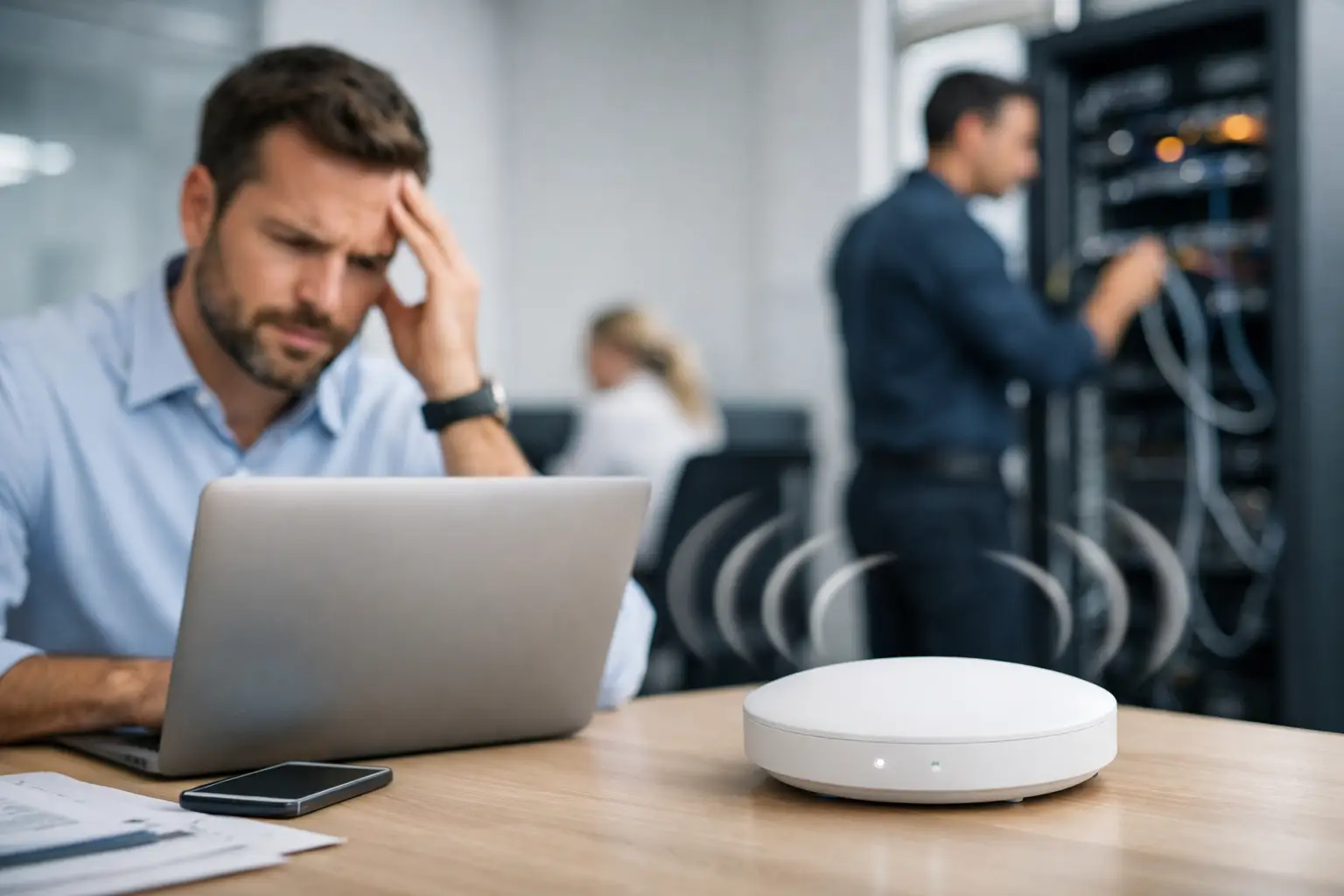 Wifi entreprise instable solution efficace