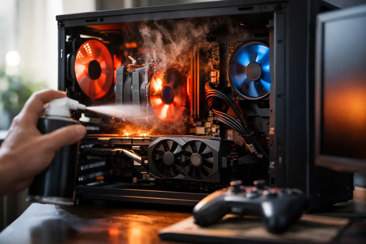 Réduire la surchauffe d’un ordinateur gaming