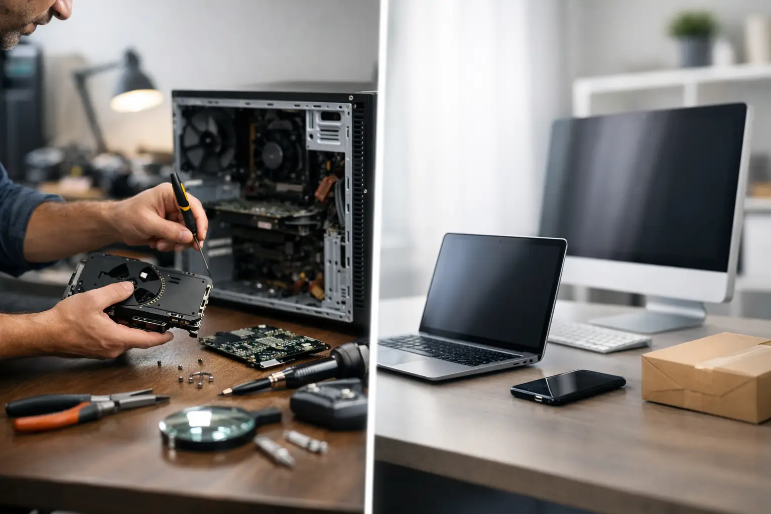 Réparation PC ou remplacement : le bon calcul